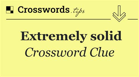 solidify in a way crossword|solidify crossword clue 6 letters.